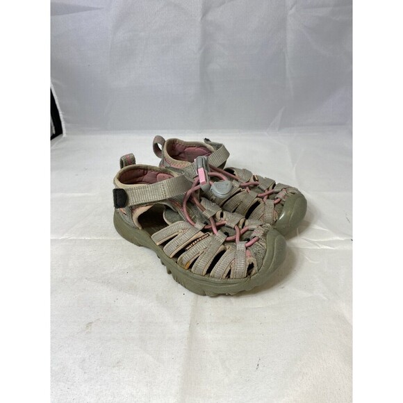 KEEN Girls Youth Pink Waterproof Hiking Camping Sport Sandals Size 9 - Picture 1 of 10